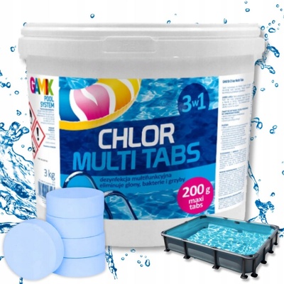 Gamix Chlórové tablety 3 kg