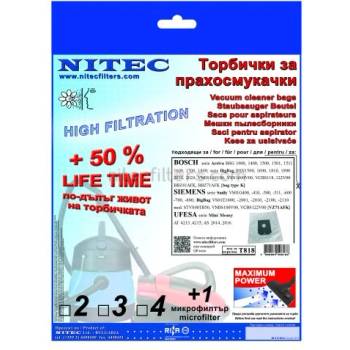 NITEC Торбички за прахосмукачки НИТЕК, код Т818