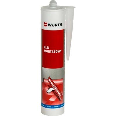 WURTH Montážne lepidlo transparentné 310 ml