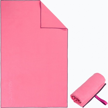 AQUASTIC Бързосъхнеща кърпа AQUASTIC Havlu L розова