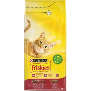 Image 1 of Friskies Dry Cat beef, chicken & vegetables 1,7 kg