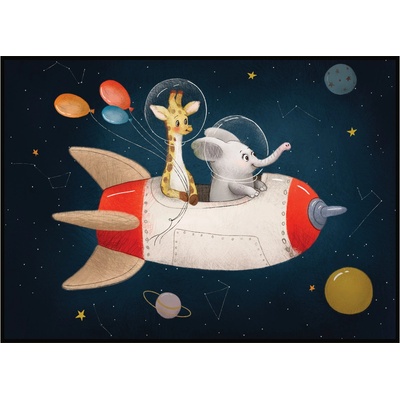 Jen tak z lásky Plakát Zvířátka ve vesmíru Rozměr plakátu: 30 x 40 cm