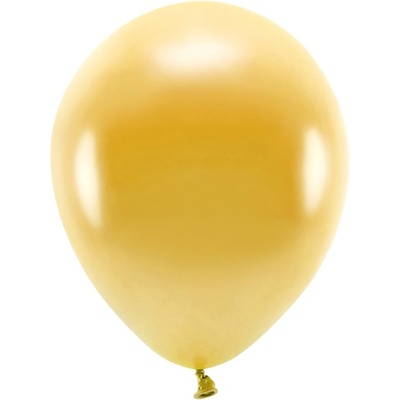 PartyDeco Nafukovací balónek zlatý 27 cm