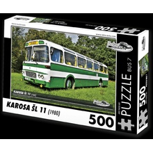 RETRO-AUTA BUS č. 7 Karosa ŠL 11 1980 500 dielov