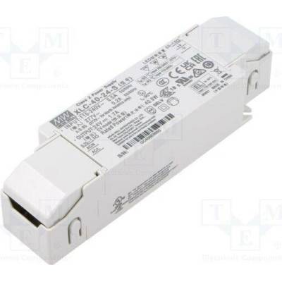 MEAN WELL XLC-40-24-S Napájecí zdroj: spínaný; LED; 40W; 24VDC; 0÷1,7A; 100÷305VAC; OUT: 1