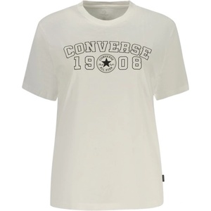 Converse Дамска тениска с къс ръкав converse, Размер s, Цвят Бяло (cvw6t533_bi100wht)