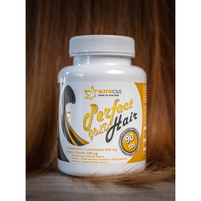 Perfect Hair Gold Methionin 500 mg + biotin 100 ug 90 tablet