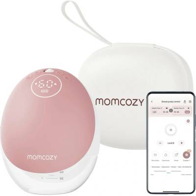 momcozy biela ružová