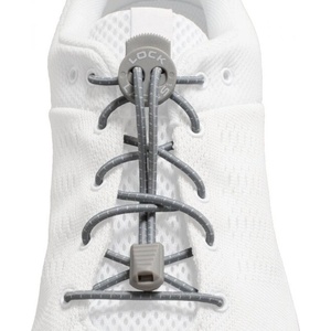 LOCK LACES Шнурове за обувки, хладно сиво (LL935)
