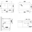 Image 1 of BLANCO SUBLINE 480/320-U (523588)