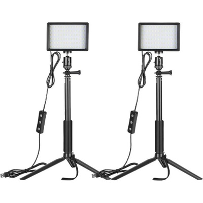 Kit Neewer ZC-10S dvě LED lampy + filtry + stativy
