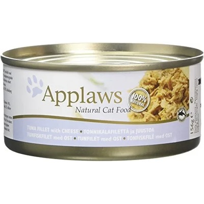 Applaws Tuna Fillet with Cheese - месни хапки от чисто месо риба тон и сирене 156 гр 2007CE-A