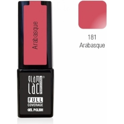 GlamLac Gel lak růžový 181 Arabasque 6 ml