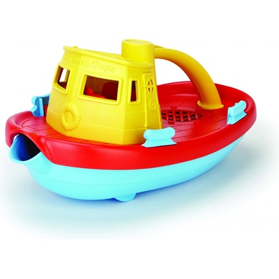 Green toys loďka žltá