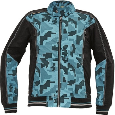 Cerva bunda Neurum Camouflage maskáč Petrolejová