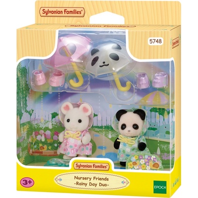 Sylvanian Families 5748 Procházka v dešti Baby Duo