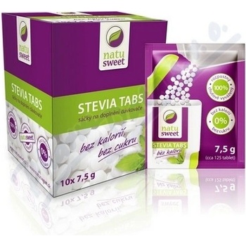 Stevia Natusweet tabl. sáčky do dávk. 10 x 7,5 g