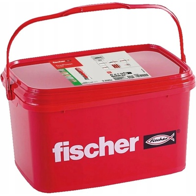 Univerzální hmoždinky Fischer DUOPOWER 8 x 40 mm, 1200 ks v kbelíku