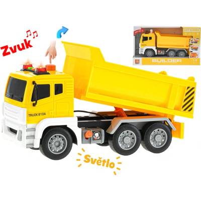Mikro trading Auto sklápěčka 28 cm žlutá