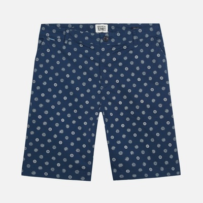 Scotch & Soda Stuart Printed Cotton Chino Shorts