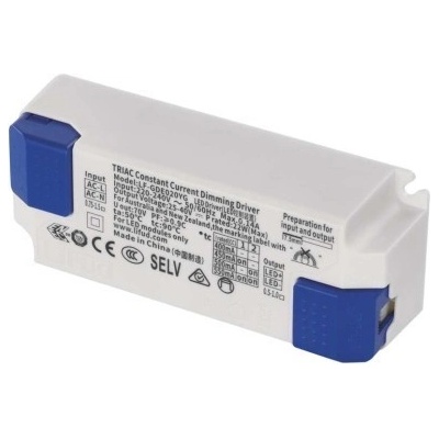 Triakově stmívatelný driver pro LED svítidla 550mA 20W