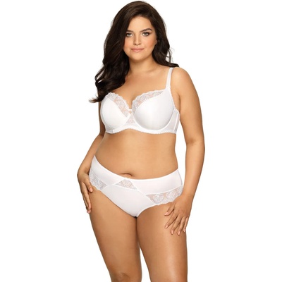 Ava Сутиен за голям бюст в бял цвят 1921eh-54640-white - Бял, размер 65h