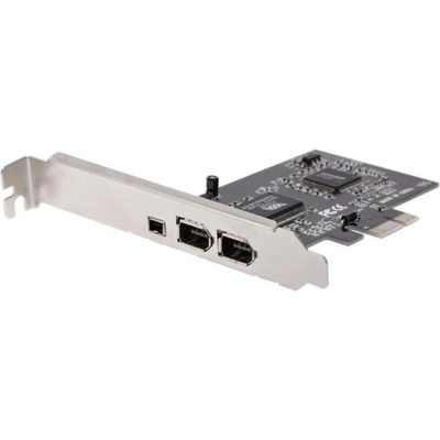 Makki PCIe карта Makki PCI-E card to Firewire 1394a (3+1) ports (MAKKI-PCIE-1394a-4x)