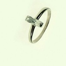 Steel Edge Oceľový prsteň so zirkónom ZR872