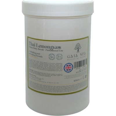 Gaia Spa telový peeling citrónová tráva 800 ml