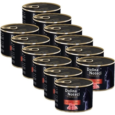 Dolina Noteci Premium Cat Rich in Veal 12 x 185 g