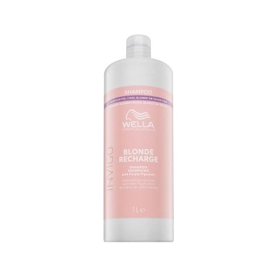 Wella Invigo Blonde Recharge Shampoo Шампоан против жълти оттенъци 1000 ml