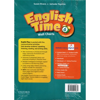 English Time 2nd Edition 6 Student Book + CD Kampa, K. Vilina, Ch.