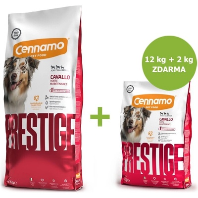 Cennamo Prestige Dog Adult All Breeds Horse 14 kg