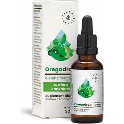 Aura Herbals Oregadrop Oreganový olej Kvapky 30 ml
