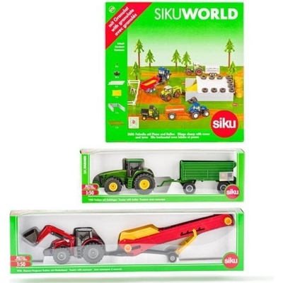SIKU Farmer set zemědělské stroje B 1:50