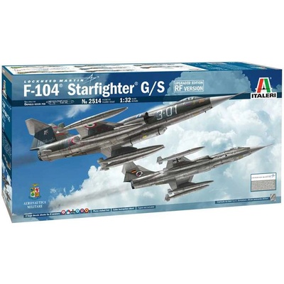 Italeri Lockheed F-104G/S Starfighter Upgraded Edition RF Version 1:32