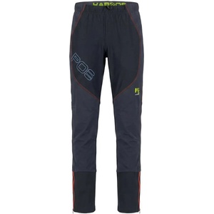 Karpos Мъжки панталон за бягане Karpos Alagna 2.0 Tights Running trousers - Black / Castor / Dark Citron (027-1137-0111)