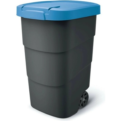 Prosperplast Popolnica WHEELERO antracitová/modrá variant 110 l