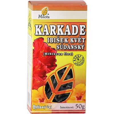 MILOTA Ibištek sudánsky Karkade 20 x 2,5 g