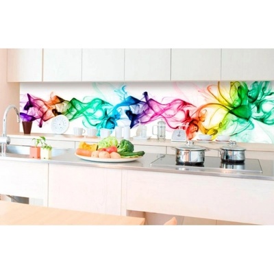 DIMEX ART Фототапет за кухня - цветен дим 350 x 60 см