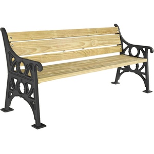 NIKA ДЪРВЕНА ПЕЙКА 187 x 60 x 83 СМ (2220/C)