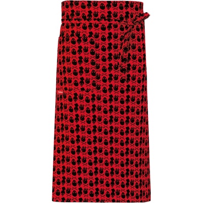 TOMA Kuchařská zástěra nízká s kapsou lebky T-1653