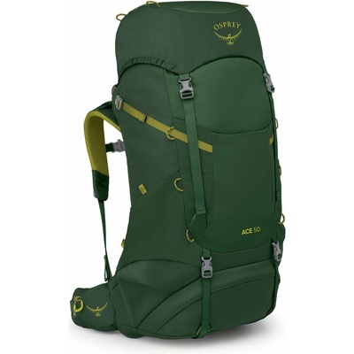Dětský turistický batoh Osprey Ace 50 - green canopy