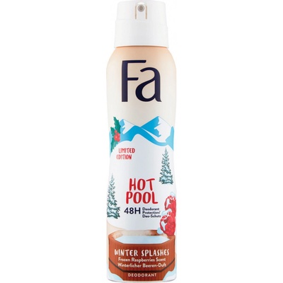 Fa Hot Pool Winter Splashes Frozen Raspberries deospray 150 ml