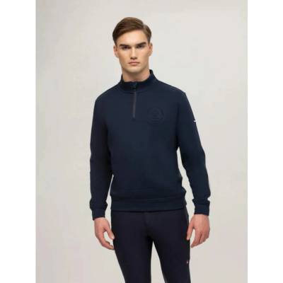 Mikina Tommy Hilfiger Dallas 1/4 Zip pánská desert sky