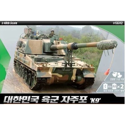 Academy K9 SELF-PROPELLED ARTILLERY motorized Model Kit military 13312 1:48