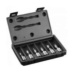 Euroboor Свредла Ø 6, 7, 8, 9, 10 и 11 mm (x30 mm) HSS с опашка Weldon 19, комплект (929)