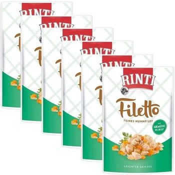 RINTI Капсула RINTI Filetto пиле + зеленчуци, 6 x 100 г