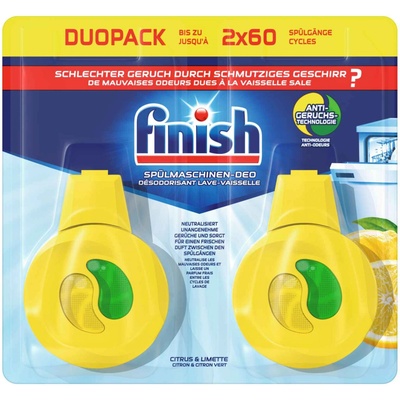 Finish Ароматизатор за съдомиялна 2бр - Limone (2250)
