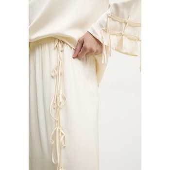 Answear Lab Пола Answear Lab в бежово дълга разкроена (sk1056.ios)